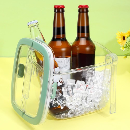 Ice cube storage bin with - storage,
