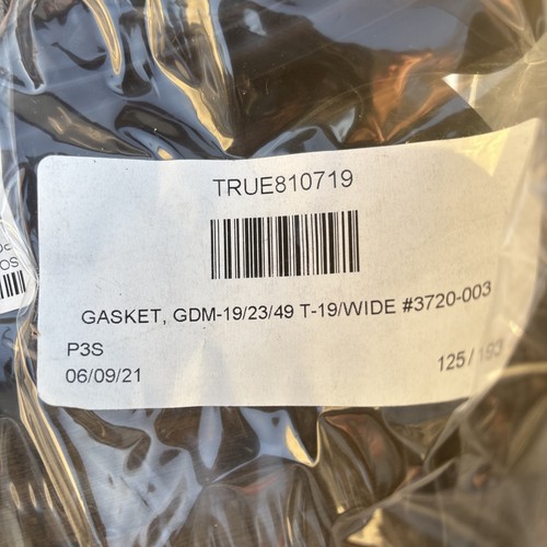 True 810719 door gasket 53 - door, gasket,