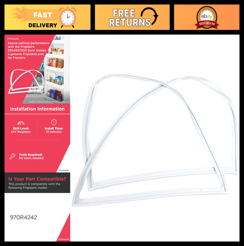 Freezer door gasket - freezer,