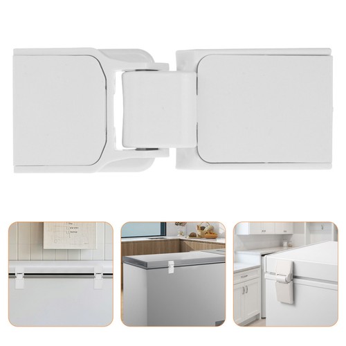 Reusable plastic freezer - freezer, hinge